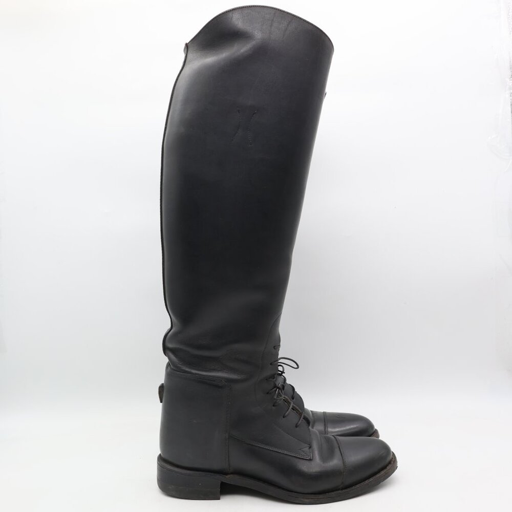 The Effingham Riding Boots By Bond Boot Co Womens US Size 7 W C Black Leather